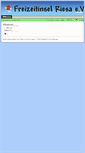 Mobile Screenshot of freizeitinsel-riesa.de